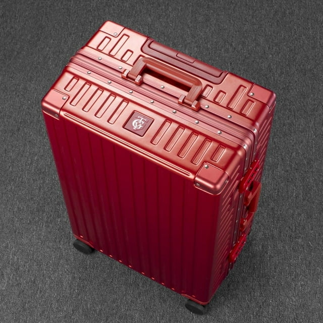Export Japan luggage wheel 26 aluminum frame trolley case 28 password
