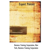 Export Policies Hardcover