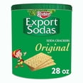 thumbnail image 1 of Export Sodas Crackers, Soup Crackers, Lunch Snacks, Original, 28oz Can, 1 of 1