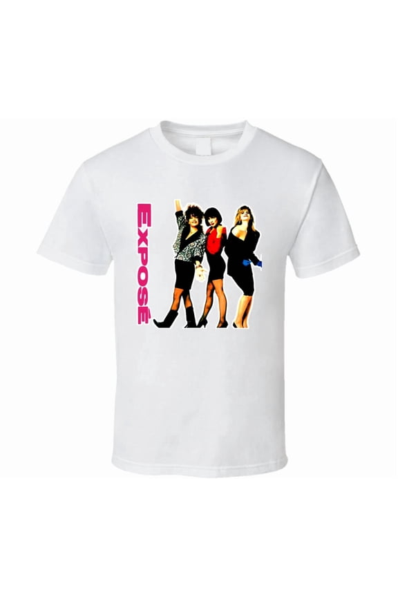 Expose 80s Girl Music Group T Shirt
