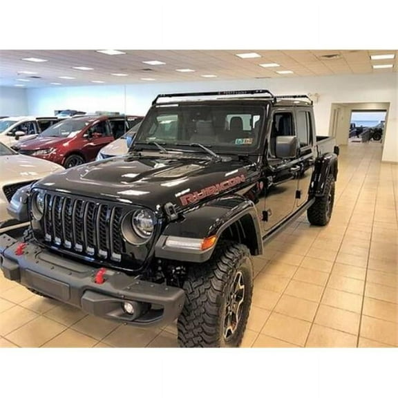 Exposed Rack 8009657BK STRD Hard Top Height Roof Racks for 2018 Jeep Wrangler JL, Textured Black