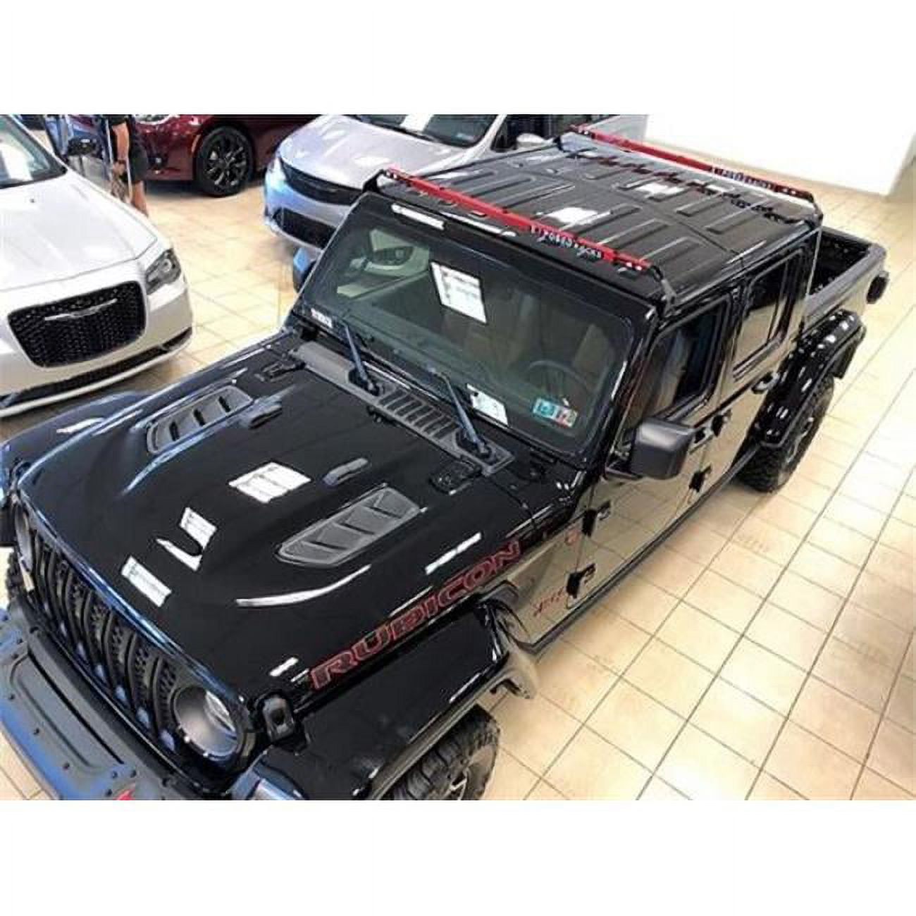 Exposed Rack 8009755RD Click in No Drill Roof HardTop for 2018