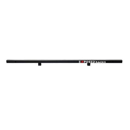 Exposed Rack 8009602BK Solid Mid Xbar for 2007-2018 Jeep Wrangler JK, Black