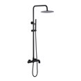 thumbnail image 1 of Exposed Shower Faucet Set, Three Functions Complete Shower System With Rough-In Valve, 1 of 5