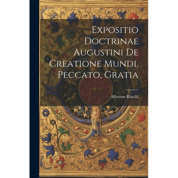 Expositio Doctrinae Augustini De Creatione Mundi, Peccato, Gratia (Paperback)