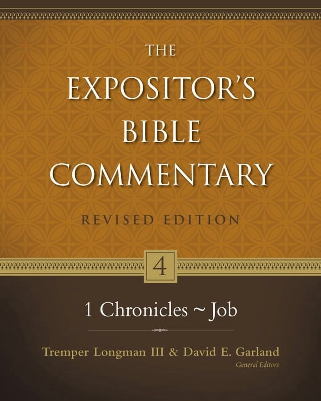 Expositor's Bible Commentary 1 Chronicles-Job: 4, (Hardcover) - Walmart ...
