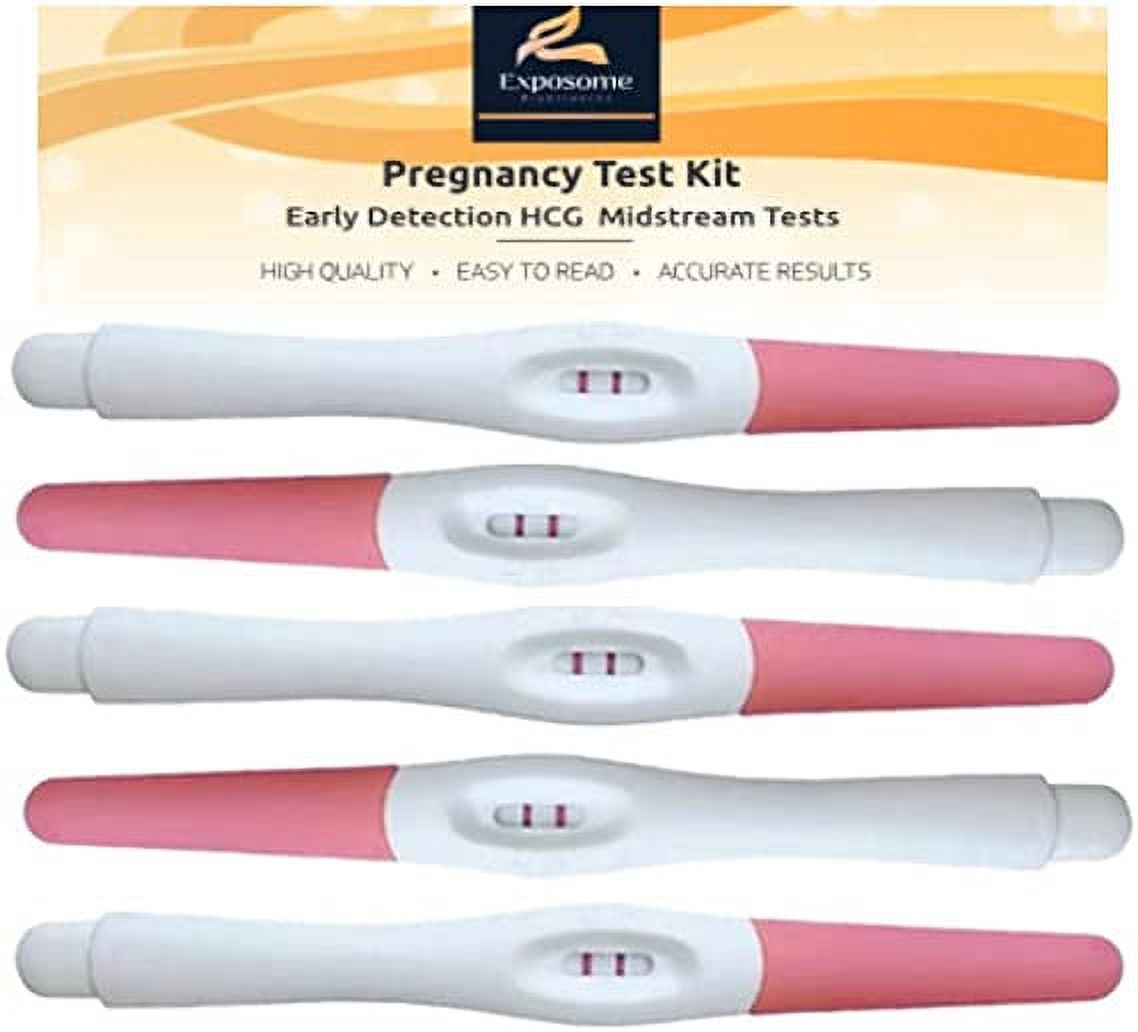 Exposome BioSciences Early Detection Midstream Pregnancy Tests (5 Count