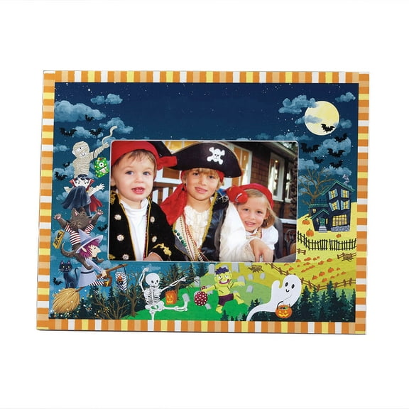 Exposures Custom Haunted Party Photo Frame, Holds 4x6 Photo