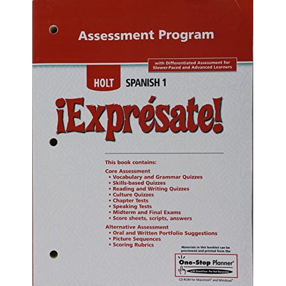 Pre-Owned Expr?sate!: Assessment Program Levels 1a/1b/1 Paperback