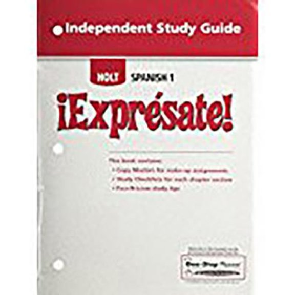 Pre-Owned Exprsate!: Independent Study Guide Levels 1A/1B/1 Paperback Rinehart Holt