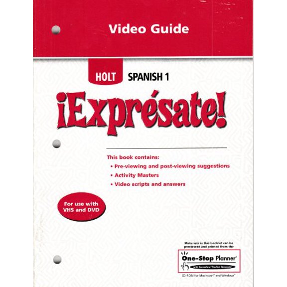 Pre-Owned Expr?sate!: Video Guide Levels 1a/1b/1 Paperback