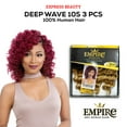 thumbnail image 1 of Express Beauty Empire Curly Human Hair Deep Wave 10S 3pcs - Premium Human Hair, Natural Soft Texture, Tangle Free Weaving for Quick Weave (M51 Light Brown Silver), 1 of 5