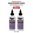 thumbnail image 1 of Express Beauty Hair Color Bigen Designer Series Vivid Shades Semi-Permanent Hair Color with Oil Rich, Moisturizing and Anti-Breakage Formula (LV7 Lavender) - 3 fl oz (2 Pack), 1 of 5