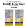 thumbnail image 1 of Express Beauty Permanent Hair Color Wella ColorCharm Permanent Liquid Hair Color Toner (7G/725 Sunlight Blonde Brown) - 1.4 oz (2 Pack), 1 of 3
