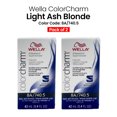 thumbnail image 1 of Express Beauty Permanent Hair Color Wella ColorCharm Permanent Liquid Hair Color Toner (8A/740.5 Light Ash Blonde) - 1.4 oz (2 Pack), 1 of 3