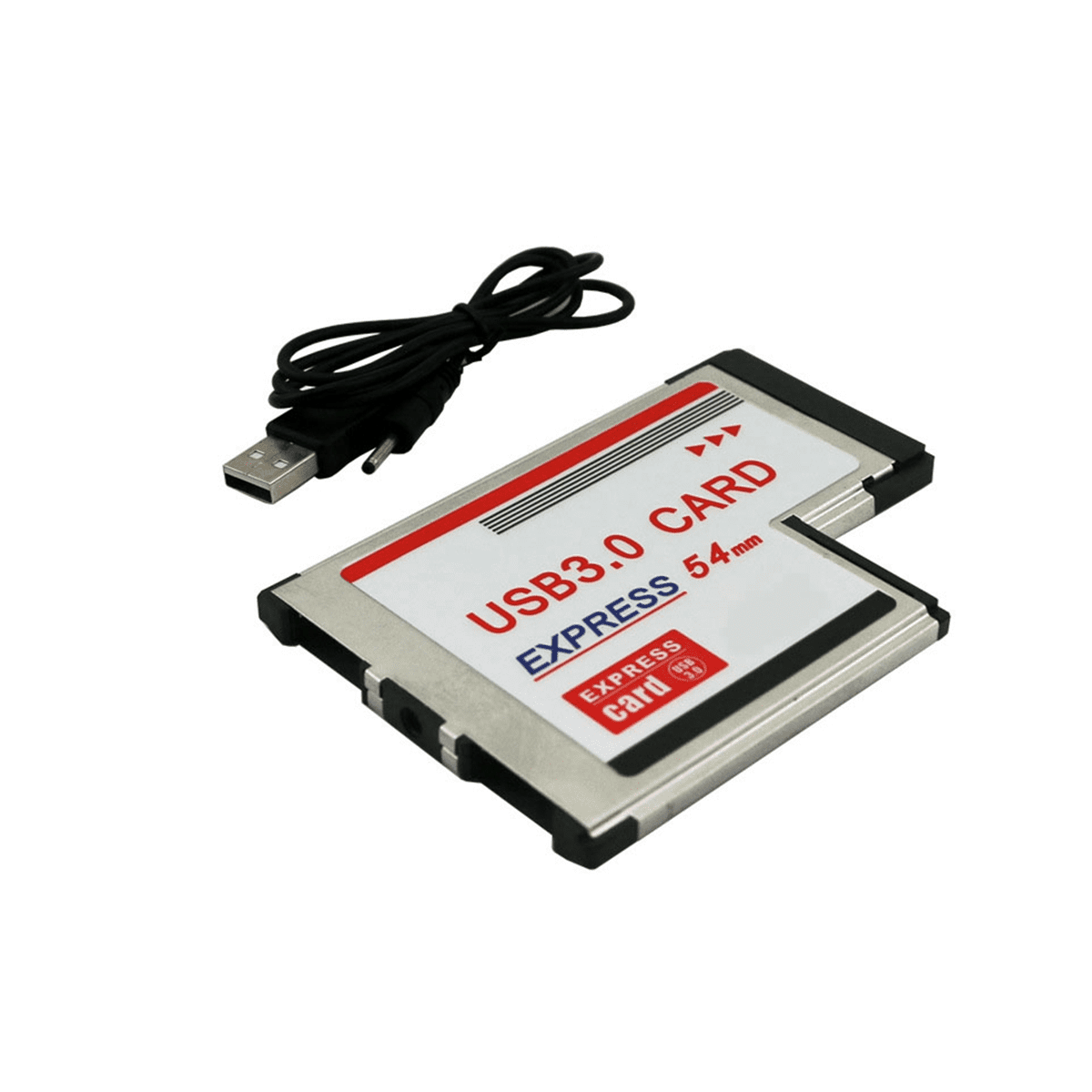 Express Card 54mm to USB 3.0 X 2 Port Expresscard PCIE to USB Adapter