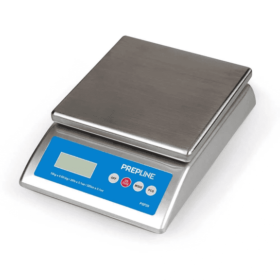 Express KitchQuip 20 lb Digital Portion Control Scale with Counting Function - Commercial Food Scale for Kitchen Restaurant Bakery