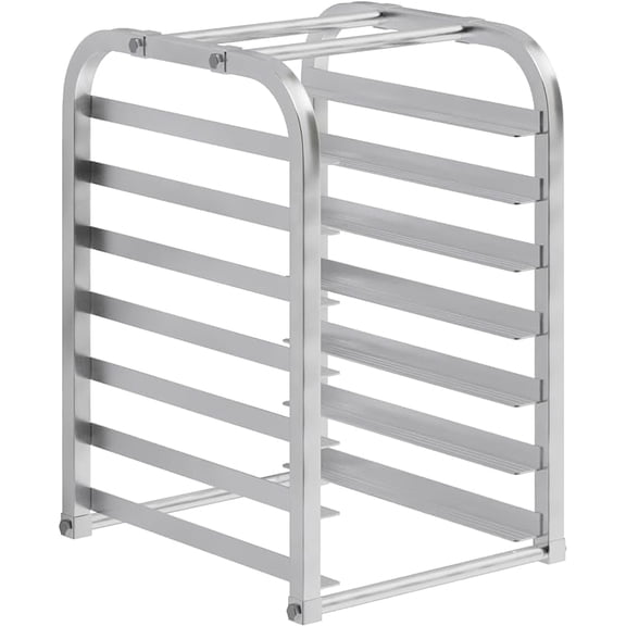 Express KitchQuip 7 Pan End Load Countertop Half Sheet | Bun Pan Rack | NSF Certified | (15.3" Long x 18" Deep)