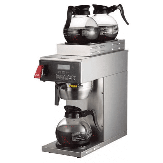 Express KitchQuip Digital Control Automatic Coffee Maker with 3 Warmers - 120V