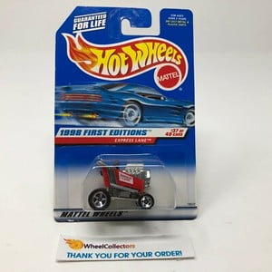 Express Lane #678 * RED * Hot Wheels 1998 * JC13