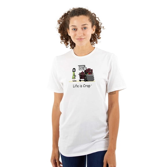 Express Lane Funny Relatable Driving Women's Plus Size Graphic Tee Brisco Brands 2X