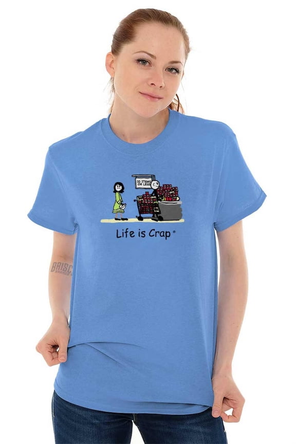 Express Lane Funny Relatable Driving Women's Graphic T Shirt Tees Brisco Brands L