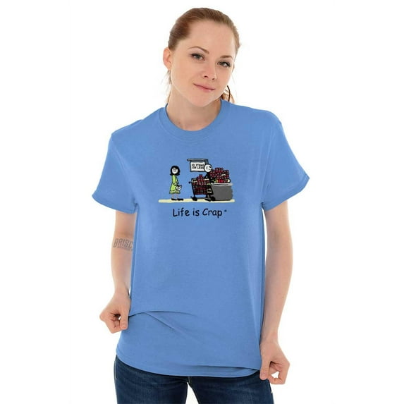 Express Lane Funny Relatable Driving Women's Graphic T Shirt Tees Brisco Brands S