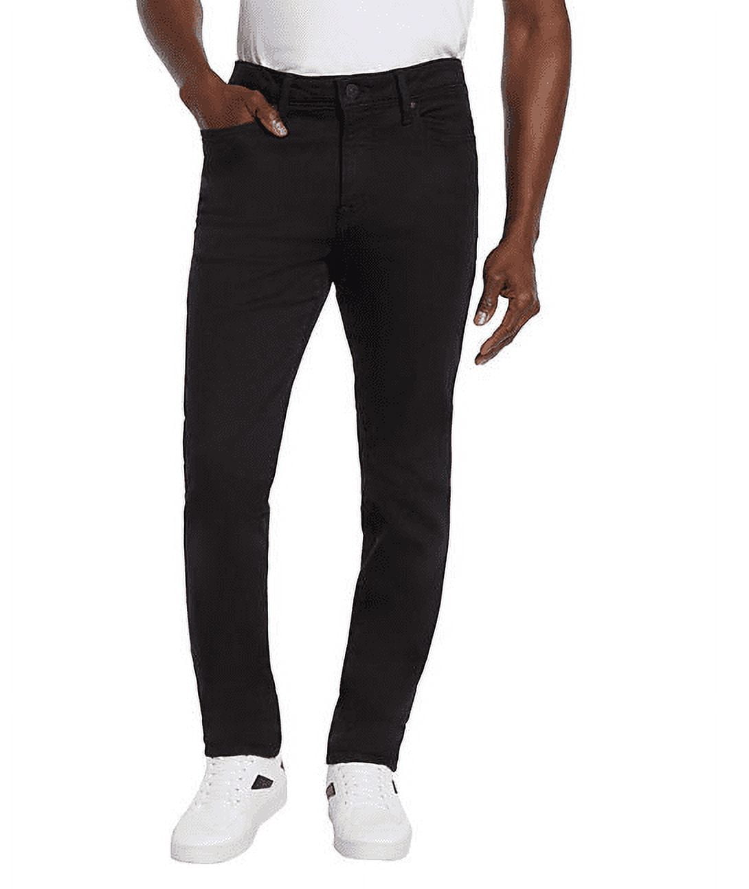 Express Men's Slim Fit Denim Pants Black 38x32 - Walmart.com