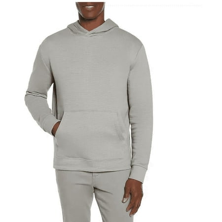 Express Men's Textured Hoodie Drizzle Small