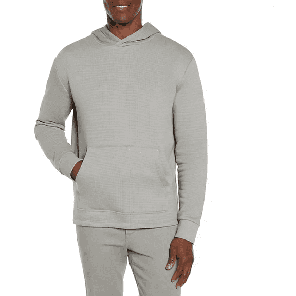 Express Men's Textured Hoodie Drizzle XL