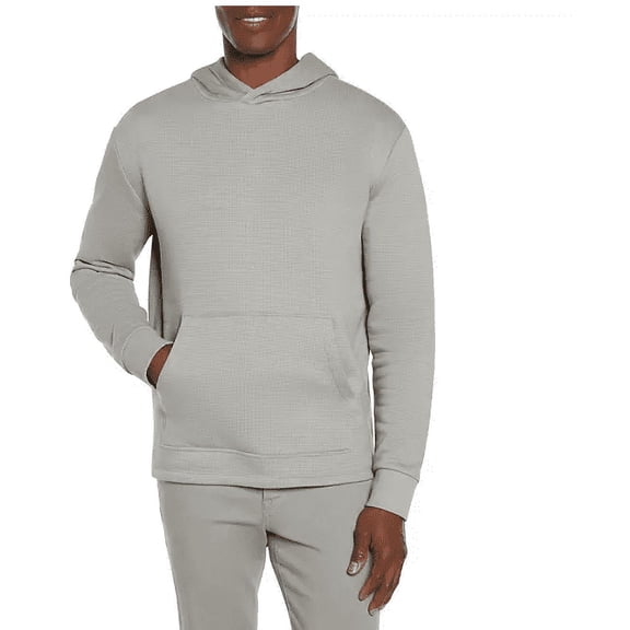 Express Men's Textured Hoodie Drizzle XXL