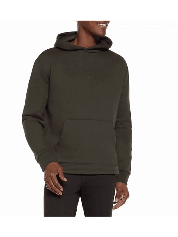 Men's Textured Hoodie Rosin M