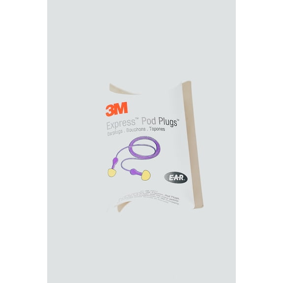 Express Pod Plugs W/Cordassorted Co, Sold As 1 Box, 100 Pair Per Box