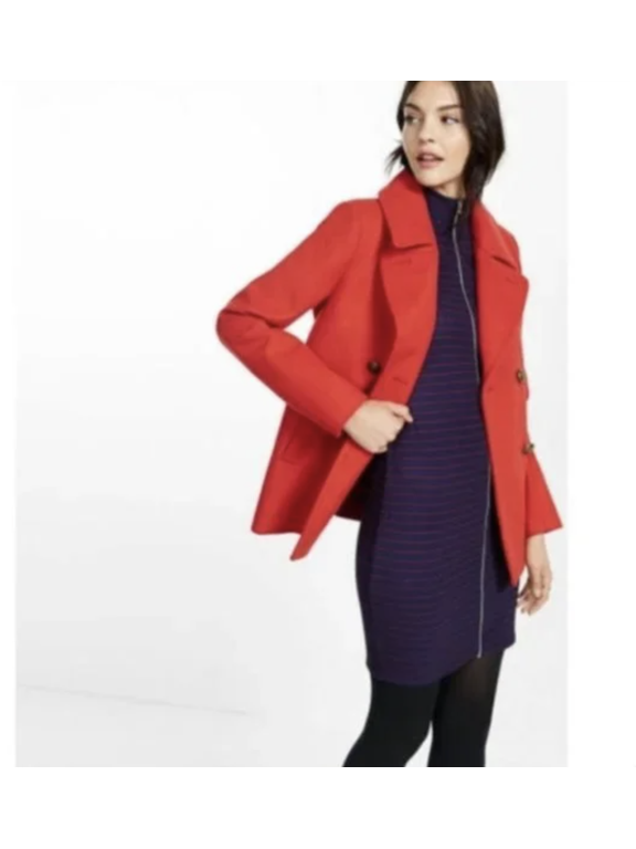 Solid Red Coat Size XSmall