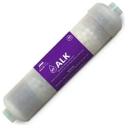 Express Water   Alkaline Filter   Mineral, Antioxidant, pH + Water Filter Replacement   10 inch Inline Quick Connect Filter   Under Sink and Reverse Osmosis System