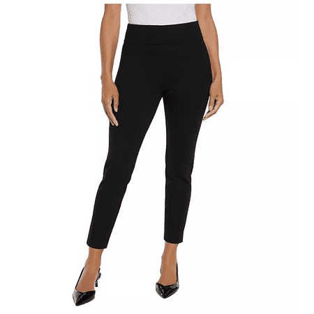 Express Women's Ponte Pant (Black, Medium)