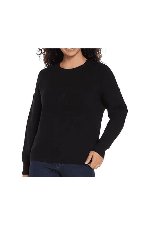 Women's Relaxed Sweater (Black, XL)