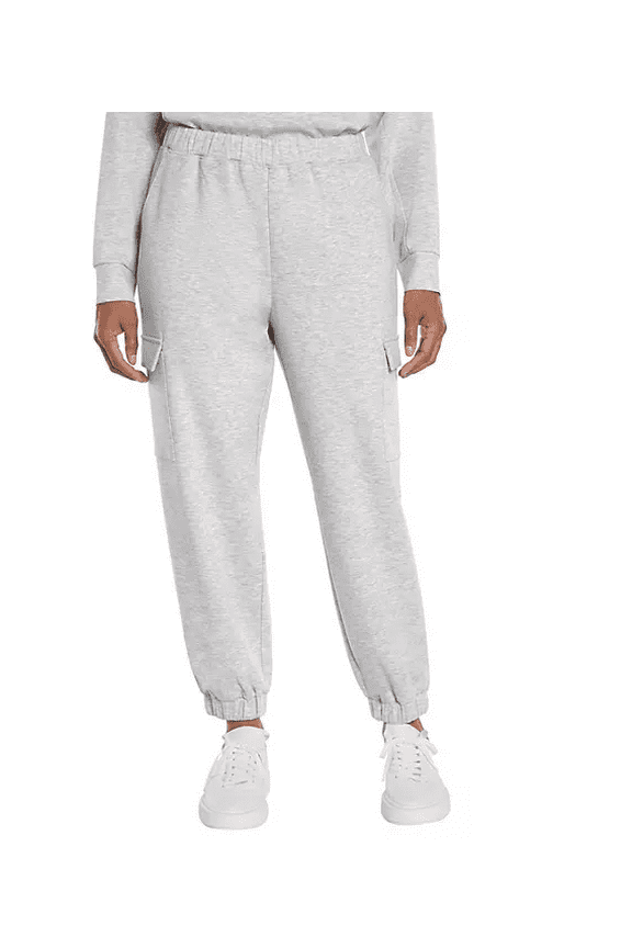 Womens Cargo Jogger Sweats Large Grey