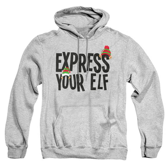 Express Your Christmas Elf Unisex Adult Pull-Over Hoodie