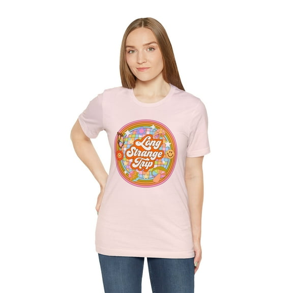 Express Your Quirky Side - Long Strange Trip Funny Graphic T-Shirt!
