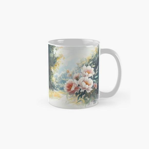 Expressing The Comfort Of Nature Classic Mug, Ceramic Coffee Mug, Tea Coffee Cup, Best Friend Birthday Gifts