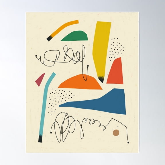 Expression 7 Poster Wall Art, Modern Wall Decor For Living Room Bedroom, 8x12 UNFRAMED