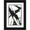 thumbnail image 1 of Expression Abstract I White 2x Matted 18x24 Black Ornate Framed Art Print by Novak, Shirley, 1 of 2