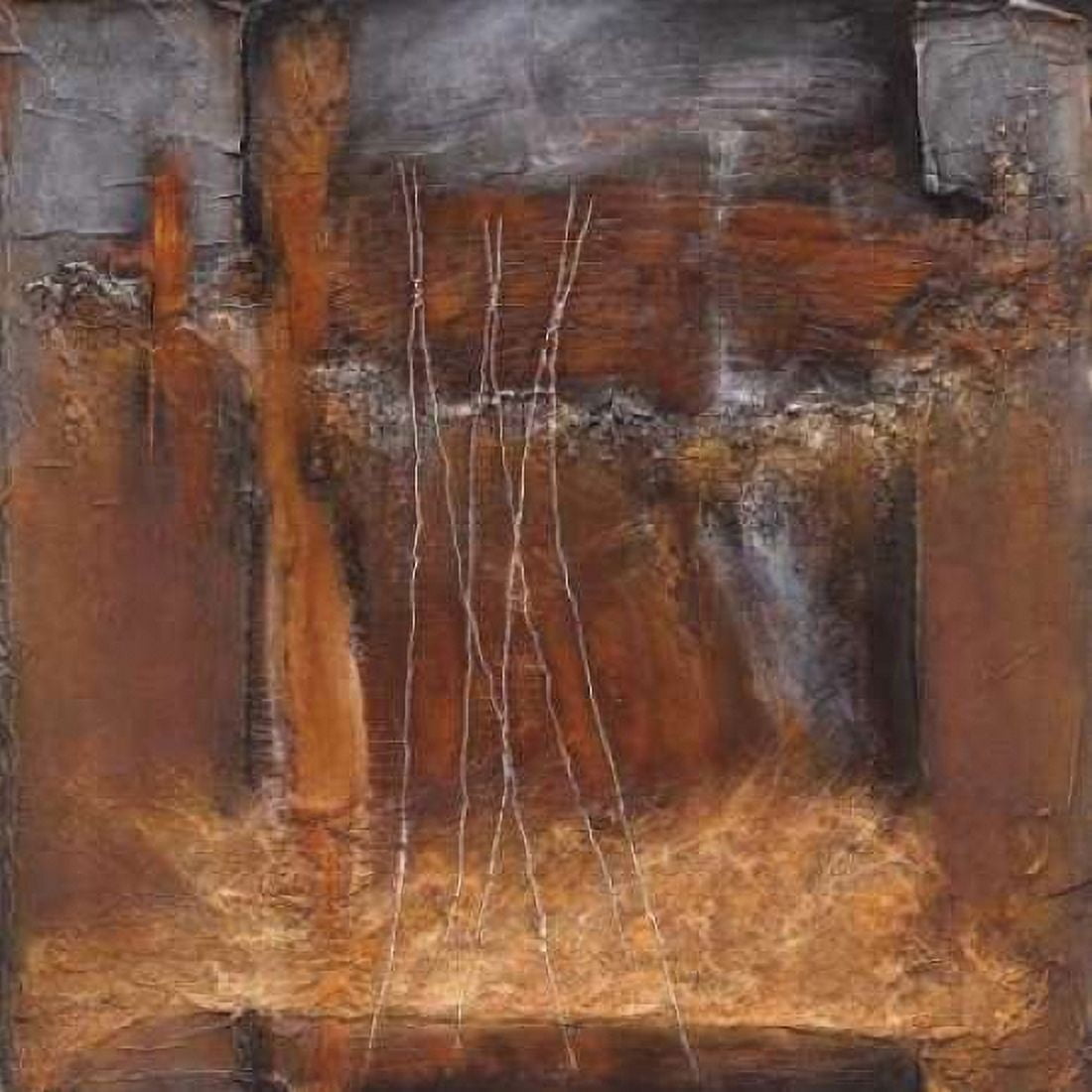 Expression I Canvas Art - Liesbeth Optendrees (24 x 24)