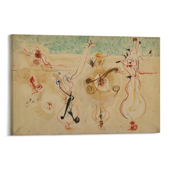 Expressionism 1944 Painting by Mark Rothko Canvas Wall Art Poster Decorative Bedroom Modern Home Print Picture Artworks Posters 24x36inch(60x90cm)