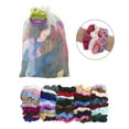 thumbnail image 1 of Expressions 50 Ct Multicolor Scrunchie Hair Ties, 1 of 4