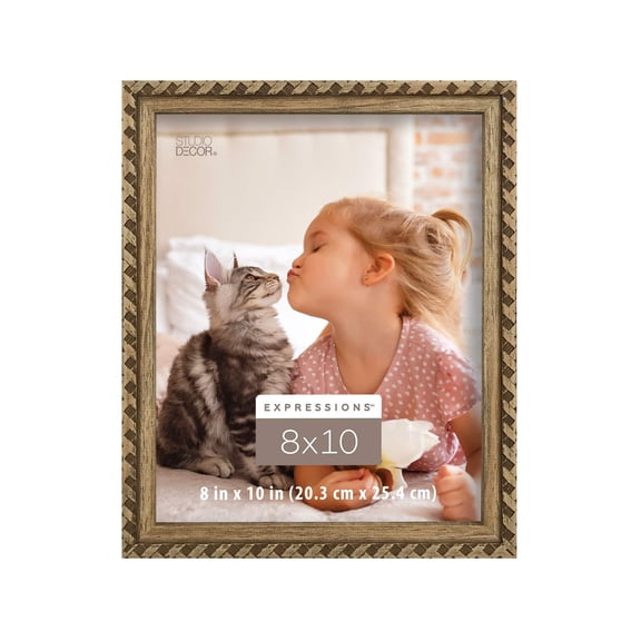 Studio Decor Expressions 8" x 10" Natural Paisley Frame