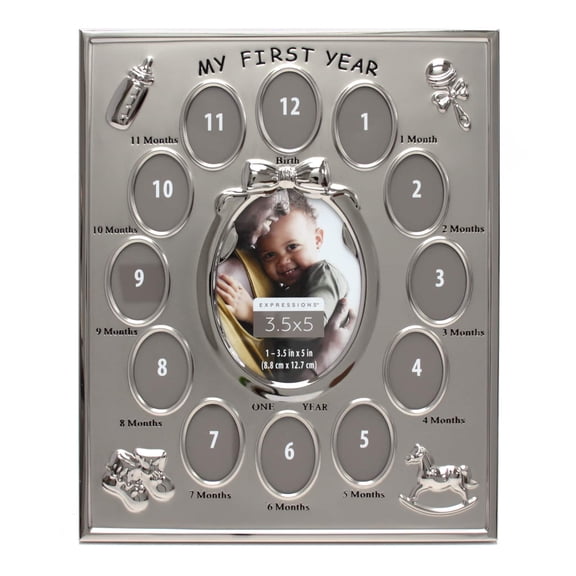 Studio Decor Expressions Baby "My First Year" Collage Frame