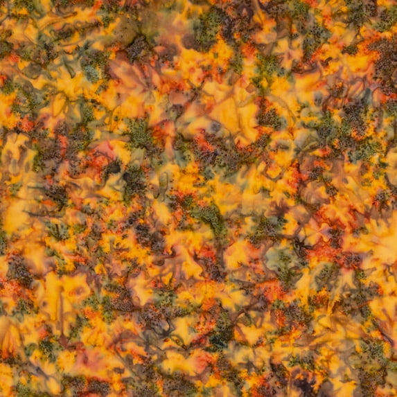 Expressions Batiks Hand-Dyes Orange Multi 1 (1yard)