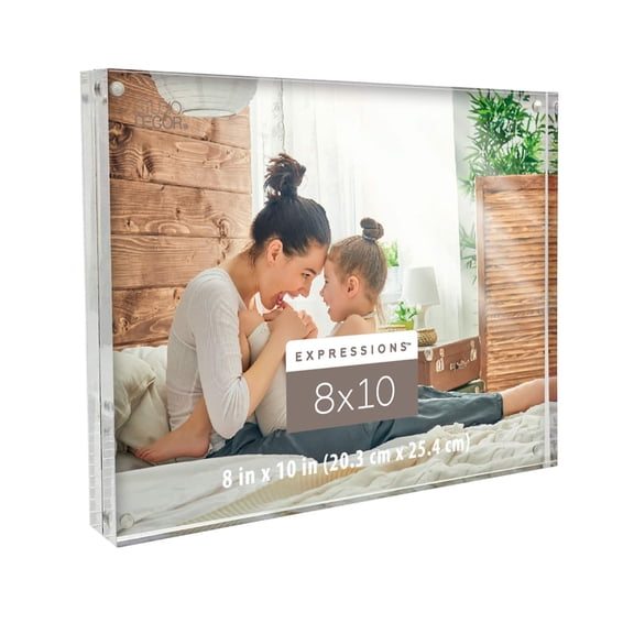 Studio Decor Expressions Clear Acrylic Block Frame